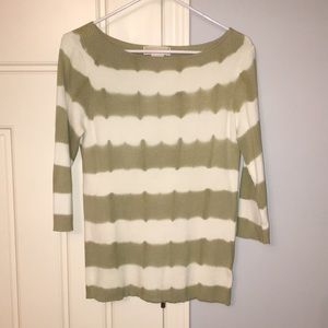 Michael Kors tie dyed ribbed top